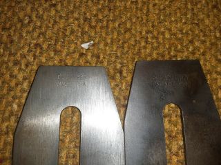 Vintage Stanley Blade Irons 2 3/8 