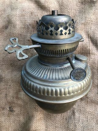 Vintage Brass Hinks Paraffin Oil Lamp Burner