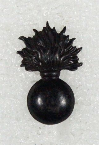 Army Collar Pin: Ordnance Officer - Wwi Era,  Bronze Finish