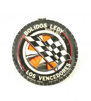 Bolidos Ledy Cipsa Mexico Topper - Johny Lightning Button Very Rare