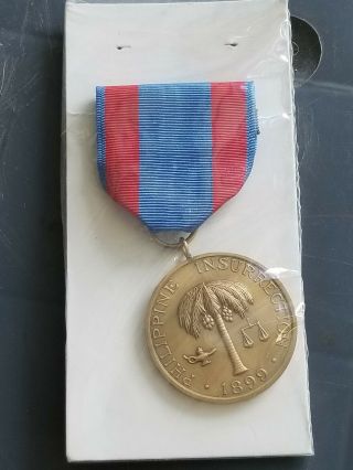Pre Ww I Us Army 1899 Philippine Campaign Service Medal