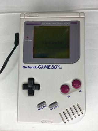 Nintendo Game Boy Dmg - 01 Vintage 1989 Japan Hand Held Video Game