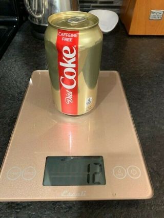 Coca Cola Factory Error Empty Can With Some Dents Diet Caffeine
