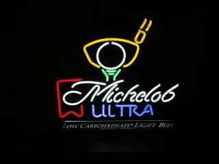 Michelob Ultra Neon Sign 5 Color Golf