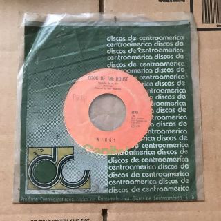 The Beatles/paul Mccartney/wings Guatemala 7” Single