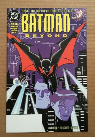 Batman Beyond Promo Special Origin Give - Away Book 1999 No Store Stamp Vf/nm -