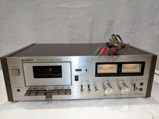 Vintage Sony Stereo Cassette Deck Tapecorder Tc - K3