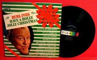 Burl Ives Have A Holly Jolly Christmas Lp Decca Dl 74689