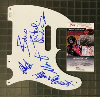 Goblin (band) Signed Autograph Auto Tele Guitar Pickguard X5 Jsa