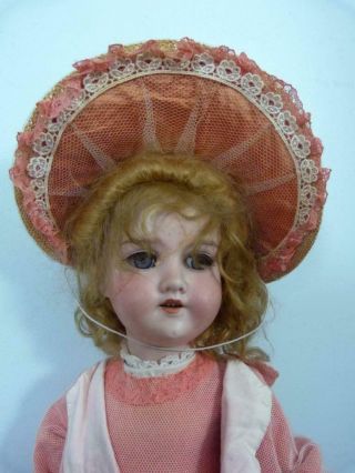 Gorgeous 20 Inch Armand Marseille 390 Doll In A Bespoke Outfit With Hat