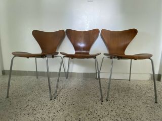 Series 7 Chair By Arne Jacobsen For Fritz Hansen 1968