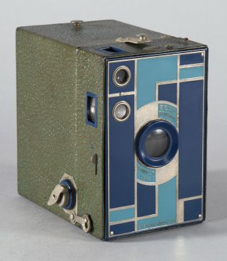 Art Deco Machine Age Kodak 2a Beau Brownie Camera Walter Dorwin Teague Design