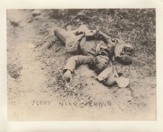 Wwi Photo Kia Killed Dead Jerry German Soldier At Verdun France 24