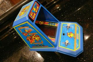 Coleco Ms Pac Man Vintage Electronic Arcade Tabletop Handheld Video Game ✨nice✨