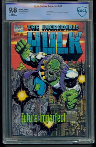 Hulk Future Imperfect 2 (1993) Cbcs Graded 9.  8 George Perez