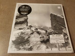 Dave Matthews Band Live At Red Rocks Rsd Silver Colored 4lp Vinyl