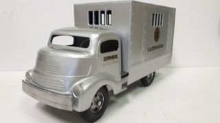 1950 ' s SMITH - MILLER Diecast & Pressed - US TREASURY Truck - Restored 2