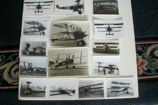 20 Vintage Photographs Of World War One German,  French,  British Aircraft