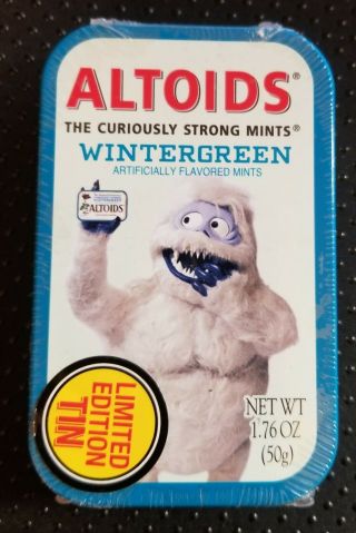 Bumble The Snow " Monster ",  Collectors,  Wintergreen Altoids Tin