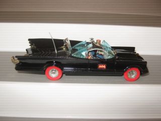 Corgi Batmobile 267 red wheels Gloss black 1972 Exc/cond 2