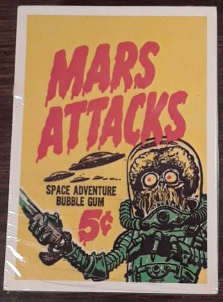 Mars Attacks Topps Reprint Set 56 Cards Renata Galasso 1984 Factory