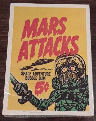 Mars Attacks Topps Reprint Set 56 Cards Renata Galasso 1984 Factory 3
