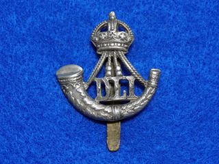 Antique Wwi British Durham Light Infantry Dli Regiment Cap Badge