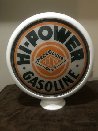 Heccolene High Power Gas Pump Globe.
