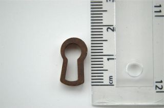 Antique Style Brass Furniture Escutcheon Keyhole Key Hole Rz4