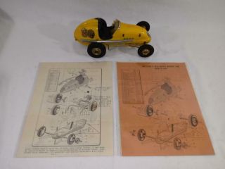 1948 Ohlsson & Rice Gas Powered Tether Race Car With Motor Paperwork