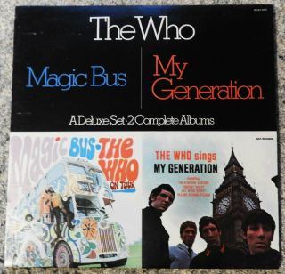 The Who - Magic Bus & My Generation - 2lp - Mca - Promo - Nm