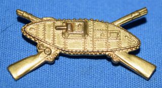 Post Wwi Pre Wwii Us Army Infantry Tank Collar Officer Insignia