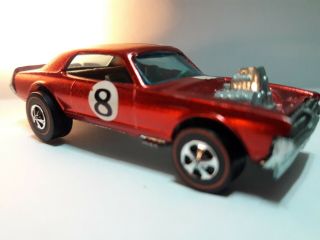 1969 Hot Wheels Red Lines Nitty Gritty Kitty Mattel Hk Red Chrome