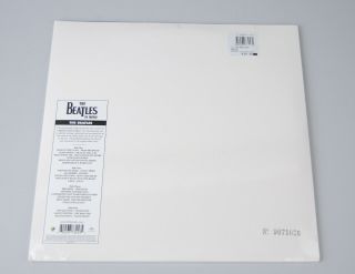 The Beatles White Album Mono Vinyl Sept 2014 - With Sticker - Germany