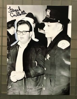 Frank Cullotta Signed 5x7 Photo Hole In The Wall Gang 1/25 Casino Film Mobster