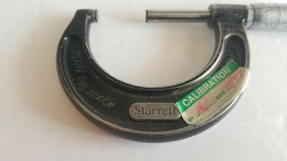 STARRETT 436 Outside Micrometer 1 - 2 Inch Machinist Tool G5 2