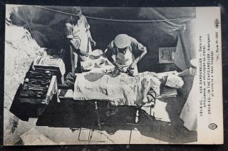 Wwi Turkey Dardanelles Gallipoli Uk Doctor Surgeon Operation Photo Postcard Rrr