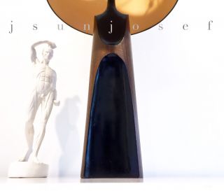 Tall Sculptural Brasilia Style Mid Century Laurel Lamp By Maurizio Tempestini