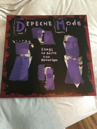 Depeche Mode - Songs Of Faith And Devotion (180g Vinyl Lp) Opened Never Played