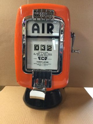 Eco Air Meter Tireflator,  Gas Station,  Signs,  Oil Cans,  Hot Rods,  Rat Rods,  Harley