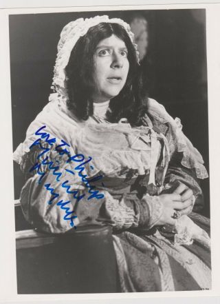 Harry Potter Films,  Miriam Margolyes - Call The Midwife Etc Signed 8 X 10 Pic