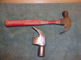 (1) Vintage Plumb 8 Oz Ball Peen (1) Plumb Curved Claw (1) Plumb Hammer Head