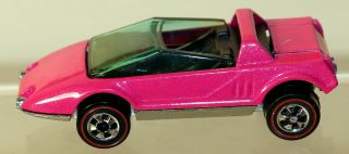 Dte 1973 Hot Wheels Redline 6974 Fluorescent Pink Sand Witch