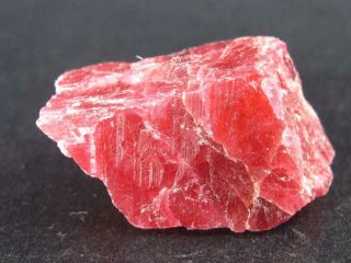 Large Red Rhodonite Rodonite Crystal From Brazil - 0.  9 " - 13.  3 Grams