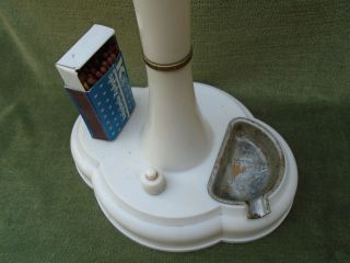 Bakalite 1930 ' s white smoker ' s lamp 2