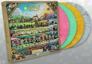 Concernedape Stardew Valley Vinyl Record Soundtrack 4 Lp Complete Box Set Color