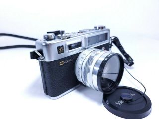 Yashica Electro 35 GSN Rangefinder 35mm Film Camera f=45mm Color Yashinon DX VTG 2