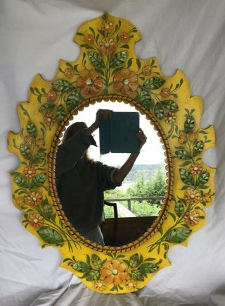 Vintage Mid Century Hand Made Mexican Mirror