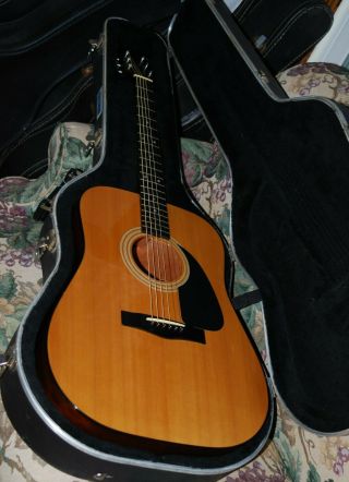 Vintage Fender Gemini Ii Acoustic Guitar