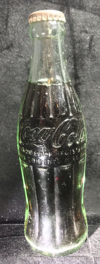 Extremely Rare Old Early 1900’s Coke Soda Bottle Coca Cola Jellico Tn